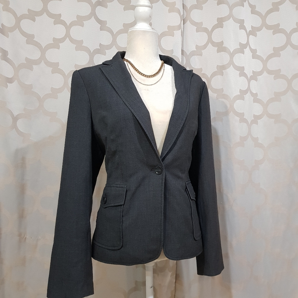 Women's Gray Blazer
